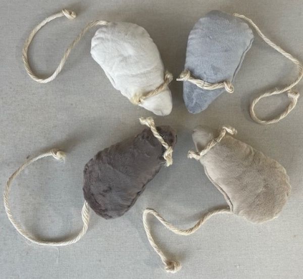 Kräutermaus am Sisalband XXL